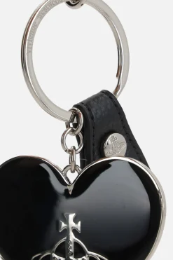 Women VIVIENNE WESTWOOD Mirror Heart Orb key holder