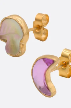 Women GRAINNE MORTON Mismatched stud earrings