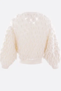 Women PAULINE DUJANCOURT mohair and silk cropped cardigan