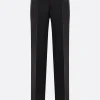 Women MAISON MARGIELA mohair wool darted trousers