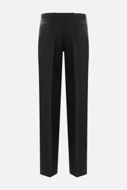 Women MAISON MARGIELA mohair wool darted trousers