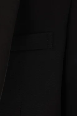 Women NOIR KEI NINOMIYA mohair wool tuxedo jacket