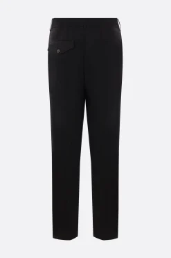 Women NOIR KEI NINOMIYA mohair wool tuxedo trousers