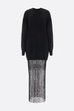 Women CHRISTOPHER ESBER Monument knit and macramé long dress