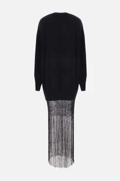 Women CHRISTOPHER ESBER Monument knit and macramé long dress