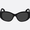 Women BALENCIAGA Nano Round sunglasses in acetate