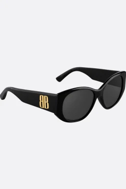 Women BALENCIAGA Nano Round sunglasses in acetate