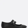 Women YOHJI YAMAMOTO nappa mary-jane ballerinas with bow