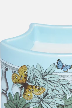 FORNASETTI Nel Mentre scented candle with Farfalle e Balaustra Décor