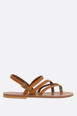Women K.JACQUES X 10 CORSO COMO Nemesis thong sandals in smooth leather