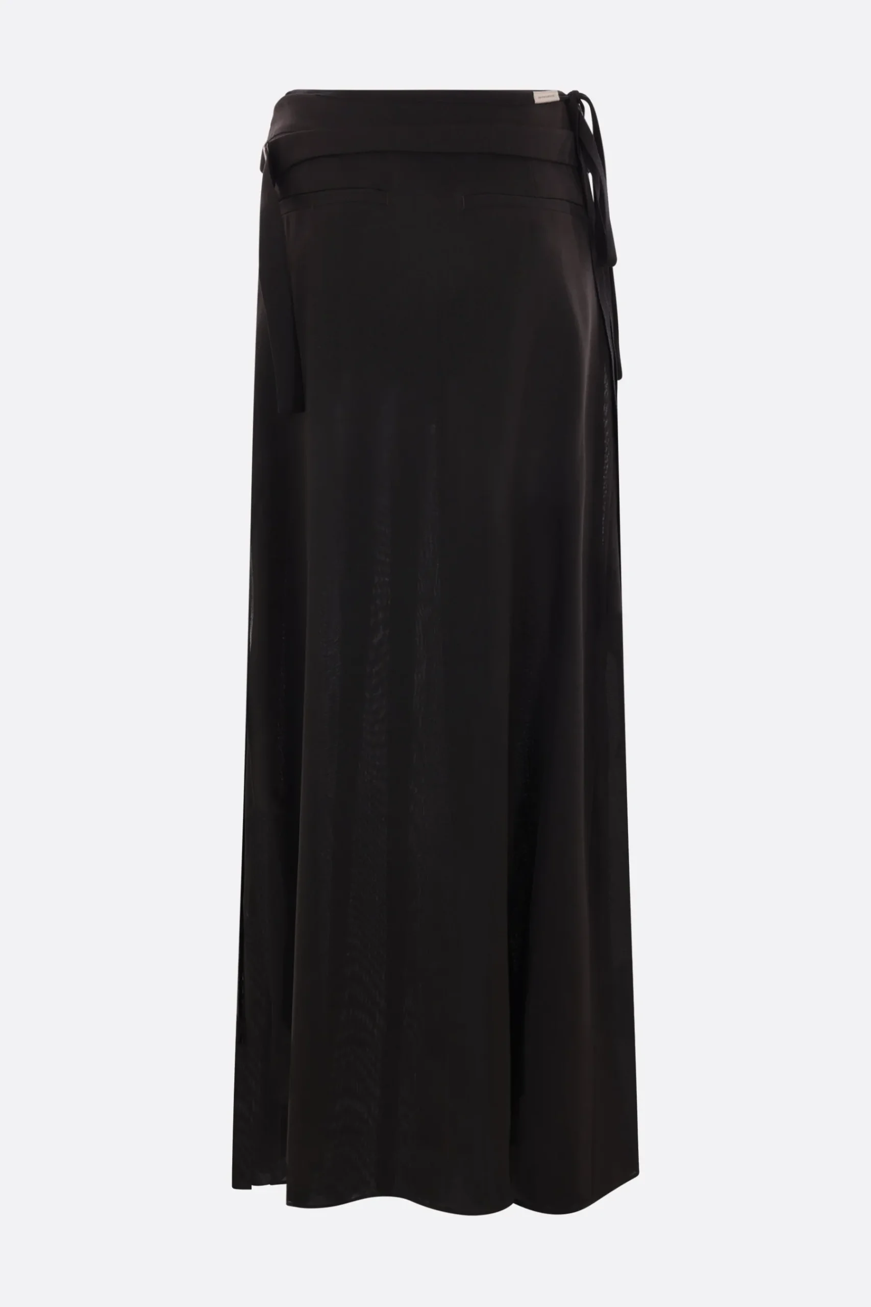 Women ANN DEMEULEMEESTER Norell wool blend wrap skirt