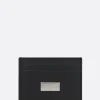 MM6 Numeric card case in grainy leather