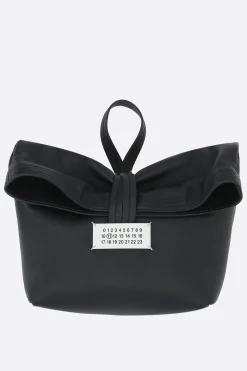 Women MAISON MARGIELA numeric logo patch nappa clutch