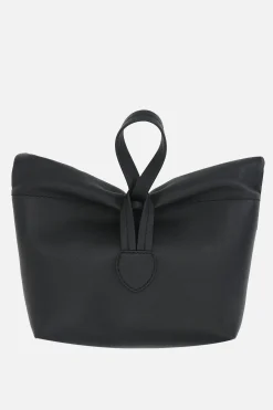 Women MAISON MARGIELA numeric logo patch nappa clutch