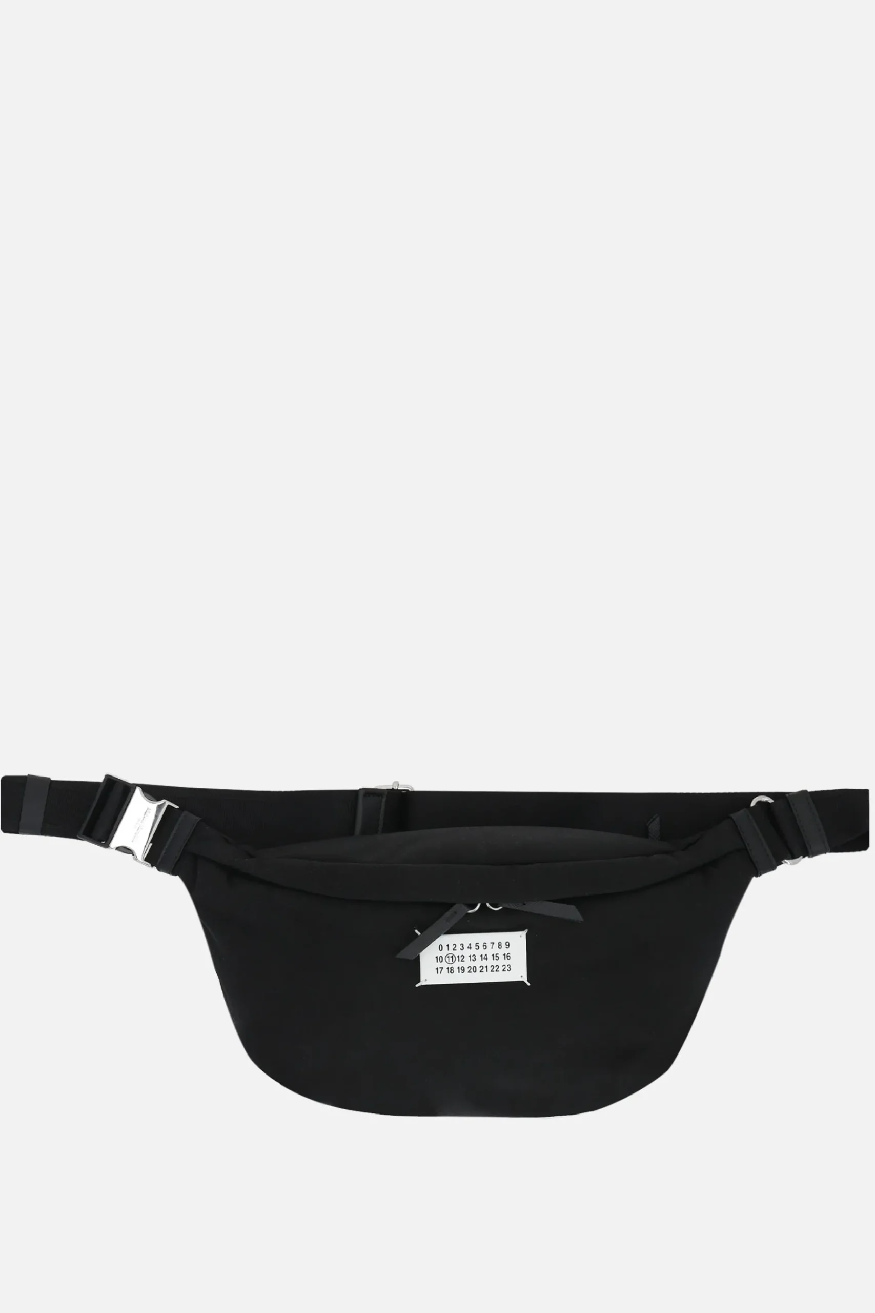 MAISON MARGIELA numeric logo patch nylon belt bag