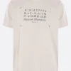 Women MAISON MARGIELA numeric logo print cotton t-shirt