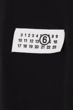 MM6 numeric signature patch cotton t-shirt