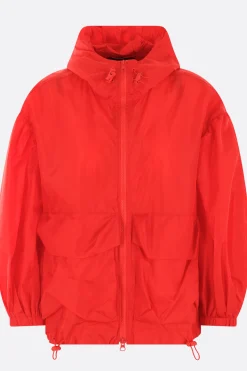 Women SIMONE ROCHA nylon cargo flap pocket windbreaker