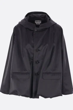 Women NOIR KEI NINOMIYA nylon hooded jacket