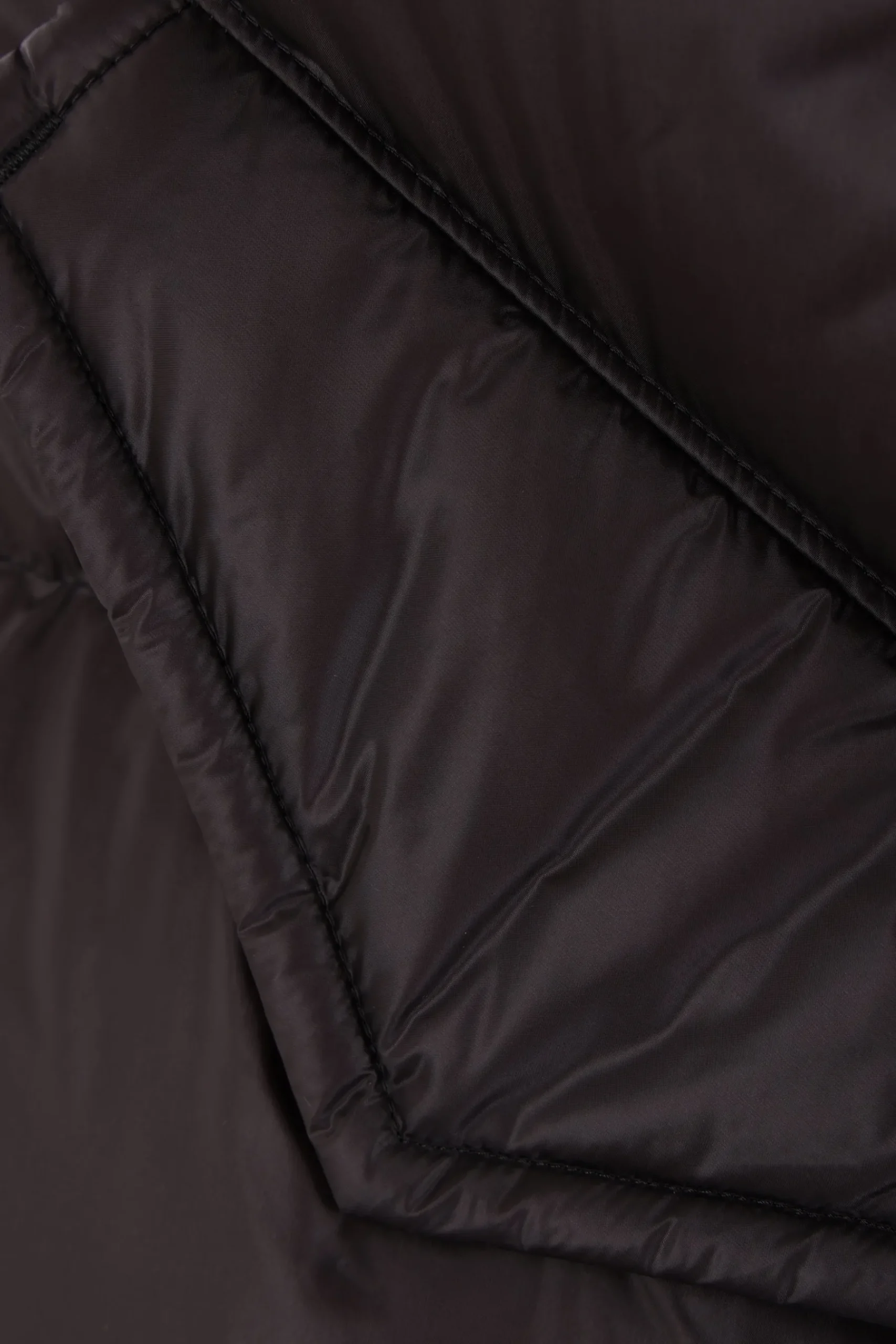 Women SACAI nylon long down jacket