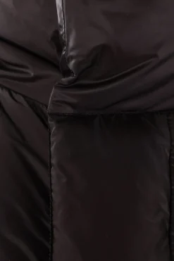 Women SACAI nylon long down jacket