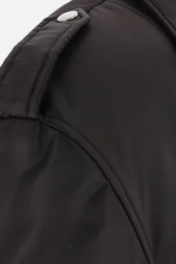 MM6 nylon padded biker jacket