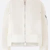 Women SACAI nylon twill bomber jacket
