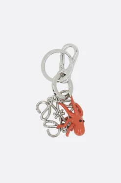 Women LOEWE Octopus brass key holder