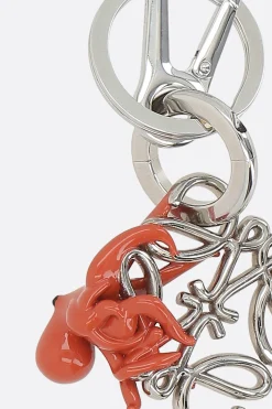 Women LOEWE Octopus brass key holder