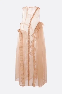 Women CECILIE BAHNSEN Opal sleeveless dress in organza