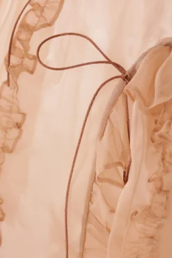 Women CECILIE BAHNSEN Opal sleeveless dress in organza