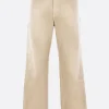AURALEE organic cotton workwear trousers