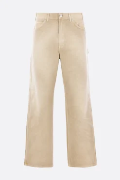 AURALEE organic cotton workwear trousers