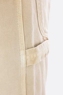 AURALEE organic cotton workwear trousers