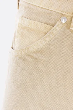 AURALEE organic cotton workwear trousers