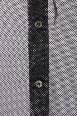 Women COMME DES GARÇONS organza and mesh shirt