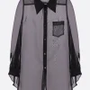 Women COMME DES GARÇONS organza shirt