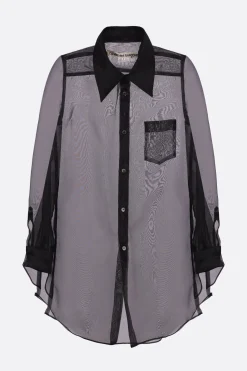 Women COMME DES GARÇONS organza shirt