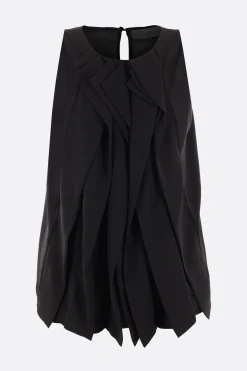 Women MARIA CALDERARA Origami crêpe sleeveless top