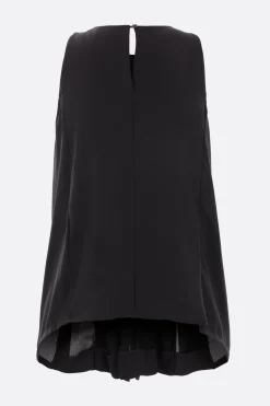 Women MARIA CALDERARA Origami crêpe sleeveless top