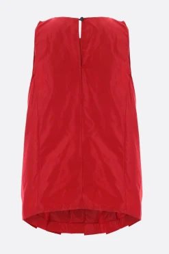 Women MARIA CALDERARA Origami taffetà sleeveless top