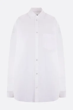 Women BALENCIAGA Outerwear oversize poplin overshirt