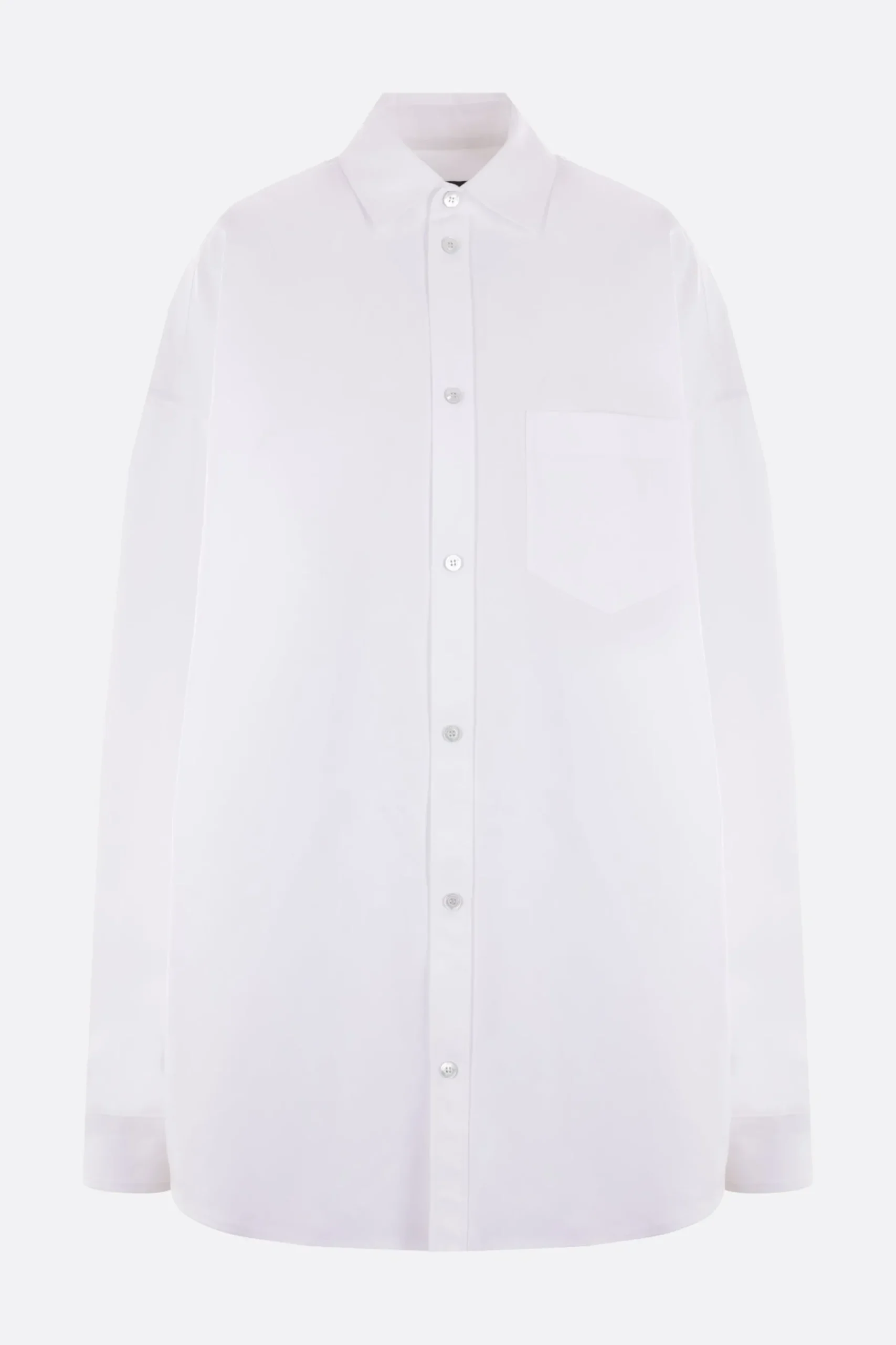 Women BALENCIAGA Outerwear oversize poplin overshirt