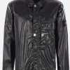 STONE ISLAND overshirt in Mussola Gommata -TC