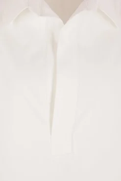 Women PLAN C oversize blouse in cotton and linen blend