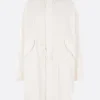 MM6 oversize parka in canvas