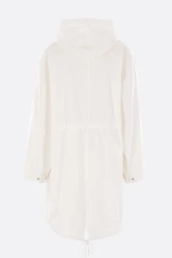 MM6 oversize parka in canvas