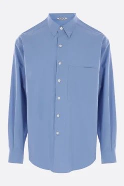 AURALEE oversize shirt in cotton twill