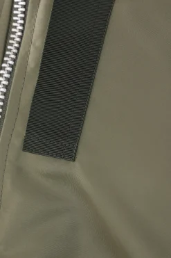 Women SACAI Oversized bomber jacket in nylon twill