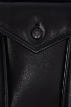 Women MELITTA BAUMEISTER oversized jacket in faux leather
